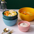Wholesale price restaurant home round dinnerware kitchen rice cereal soup ceramics bowls
